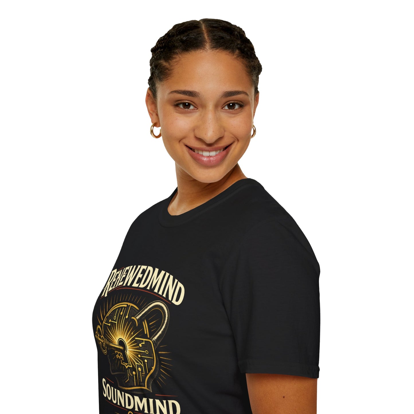 RenewedMind Soundmind T‑Shirt — Inspirational Christian Mental Wellness Graphic Tee