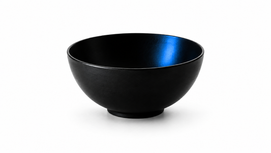 Symbolic empty bowl representing fasting as consecration.
