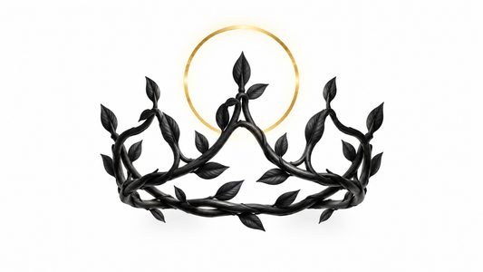 Symbolic vine crown representing the Hebrew meaning of Nazar