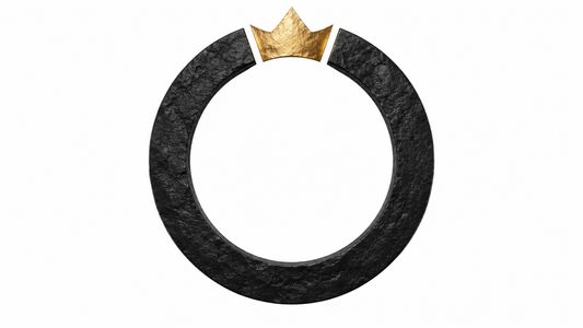 Wordless consecration boundary and crown emblem