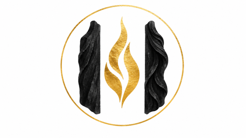 Wordless emblem representing the Nazarite vow open to men and women
