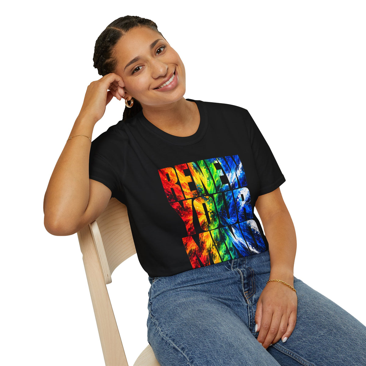 Renew Your Mind — Color Shift Tee
