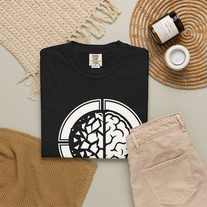 Reklawmind 'Mind Renewal' Graphic T-Shirt — Brain Logo Mental Wellness Tee
