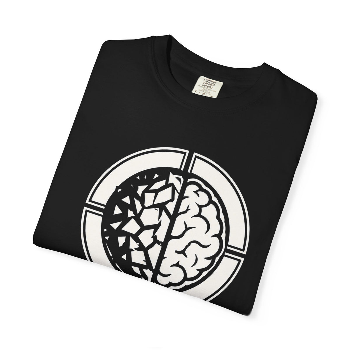 Reklawmind 'Mind Renewal' Graphic T-Shirt — Brain Logo Mental Wellness Tee