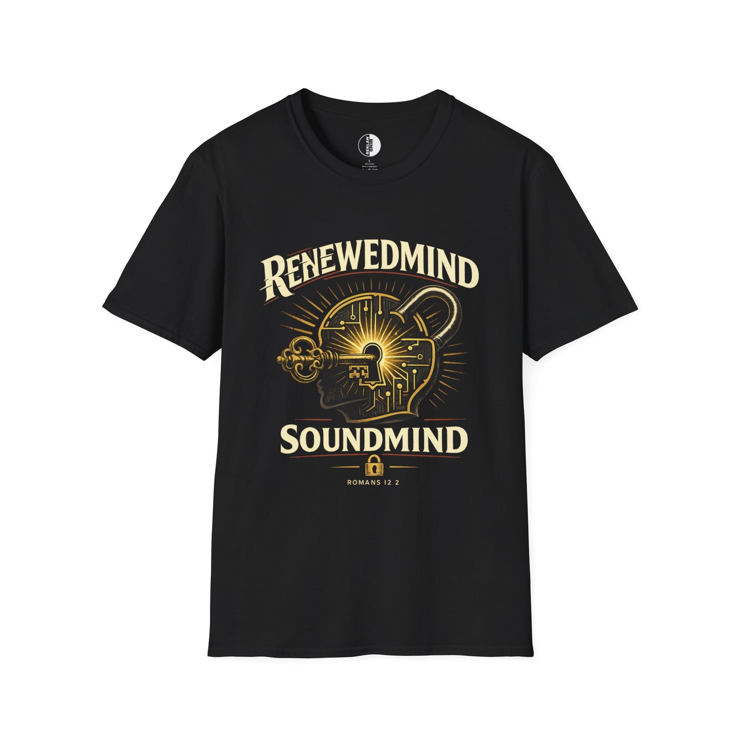 RenewedMind Soundmind T‑Shirt — Inspirational Christian Mental Wellness Graphic Tee