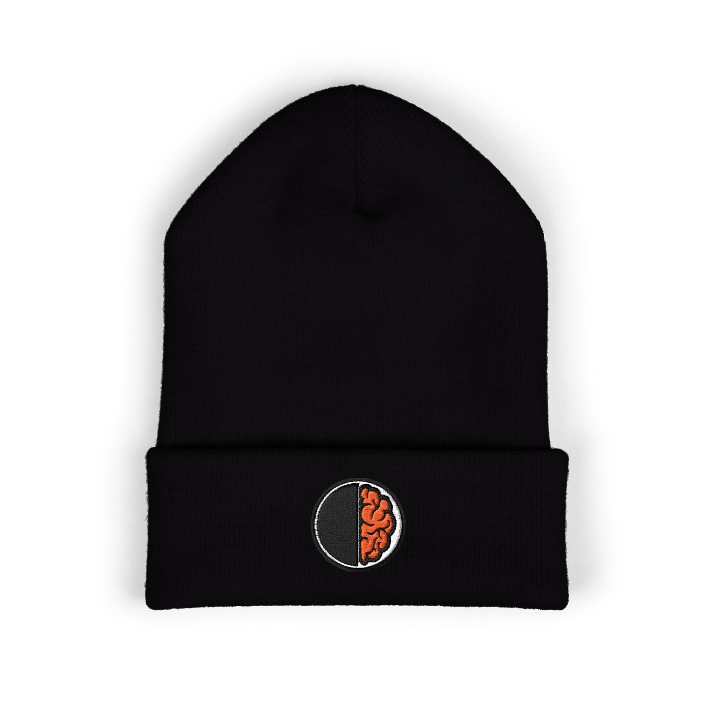 Sound Mind Embroidered Cuffed Beanie