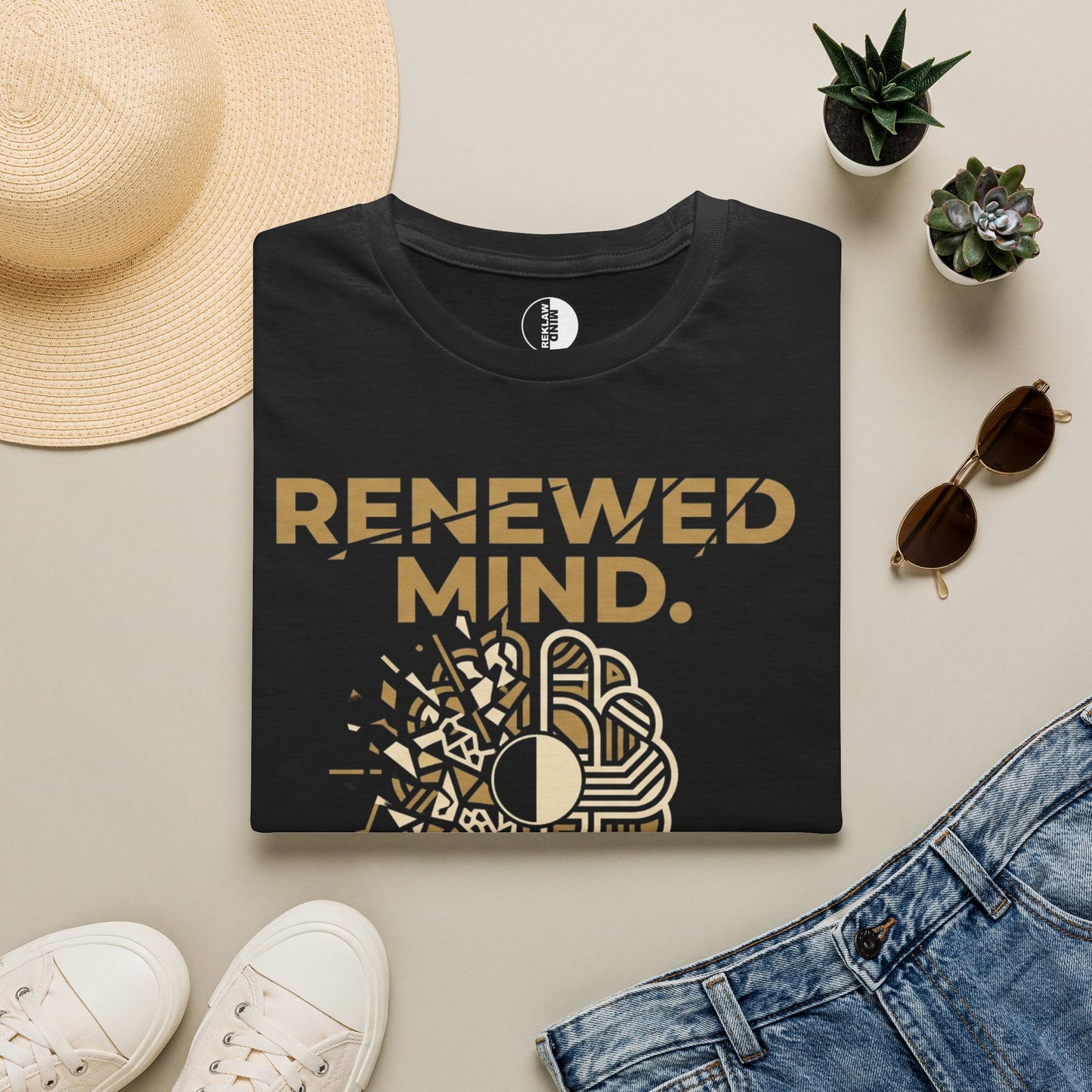 Renewed Mind Tee — "Renewed Mind. Sound Mind." Inspirational Graphic T-Shirt