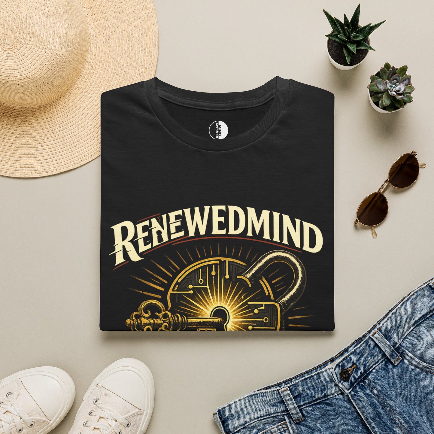 RenewedMind Soundmind T‑Shirt — Inspirational Christian Mental Wellness Graphic Tee