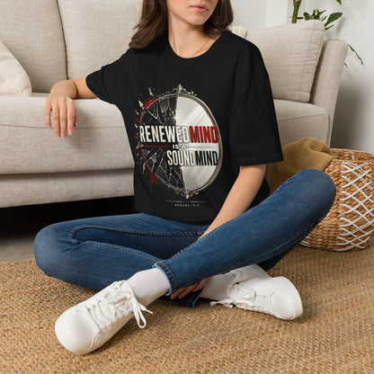 Renewed Mind T-Shirt — "Renewed Mind is a Sound Mind" Christian Faith Graphic Tee