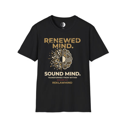 Renewed Mind Tee — "Renewed Mind. Sound Mind." Inspirational Graphic T-Shirt