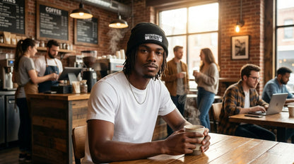 Renewed Mind Embroidered Cuffed Beanie
