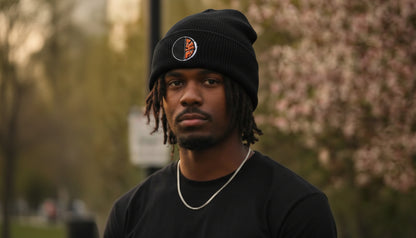Sound Mind Embroidered Cuffed Beanie
